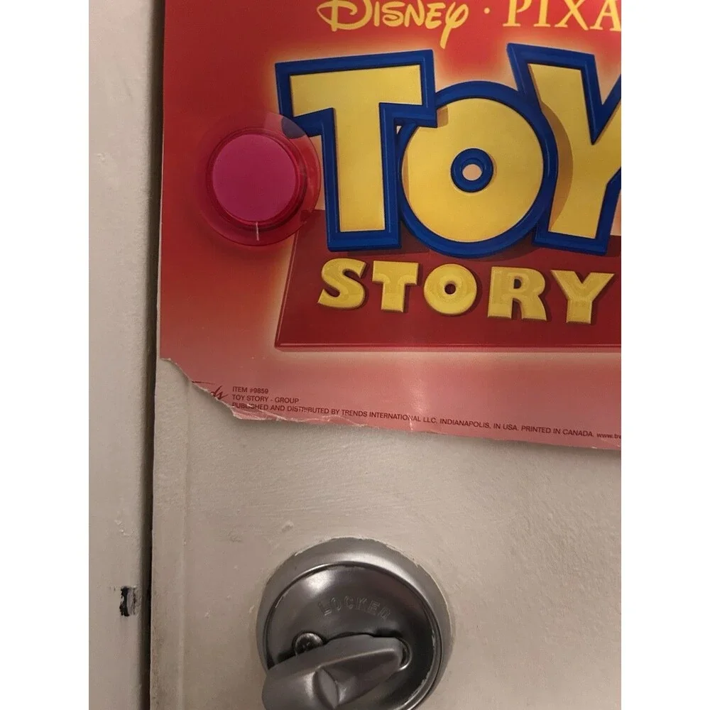 Vintage Toy Story Original Movie Poster Early 2000s Movie Merch 24x36 Inch